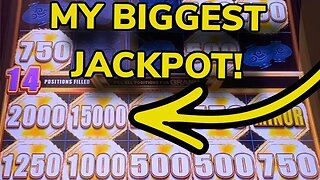 MY BIGGEST JACKPOT EVER ON THIS!