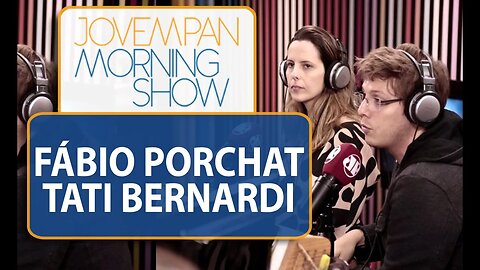 Fábio Porchat e Tati Bernardi - Morning Show - 06/07/16