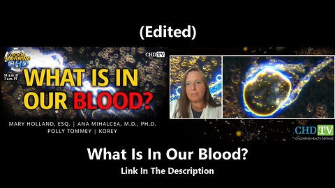 What Is In Our Blood?