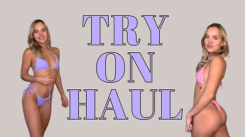 Try On Haul Swimsuit!