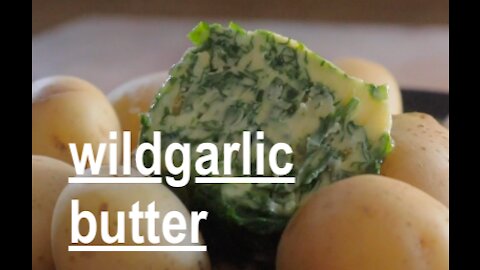 How to make wild garlic butter