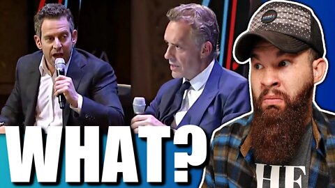 Jordan Peterson BATTLES Atheist Sam Harris on God!