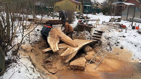 Huge willow slabs with an amazing texture