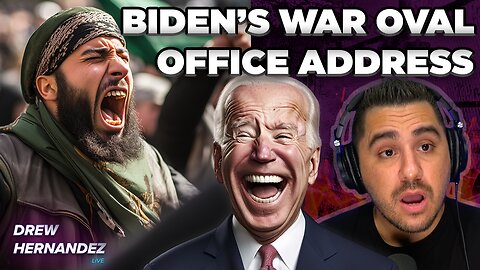 BIDEN’S OVAL OFFICE ADDRESS: MORE WAR