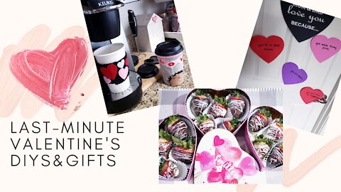 ⏰LAST-MINUTE VALENTINE'S DIYs & GIFTS💕