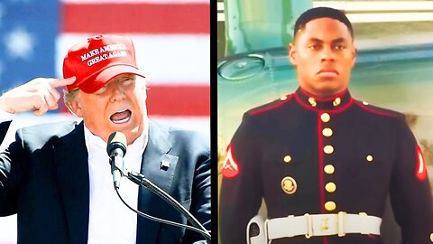 Marine Loses His Hat & Trump Picks It Up - What Happens Next Went Completely Viral!