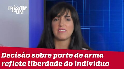 Bruna Torlay: Política desarmamentista anda junto com politica fascista