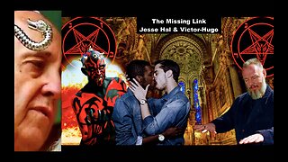 Missing Link Jesse Hal Victor Hugo Satanic Christians Embrace Synagogue Of Satan Depopulation Plan