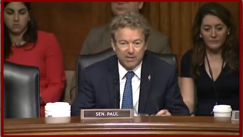 Rand Paul Clashes With Witness Over Covid-19 "Vaccines" - 2287