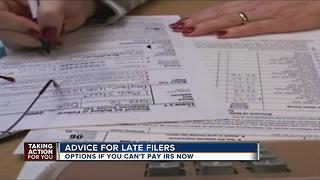 Advice for late filers