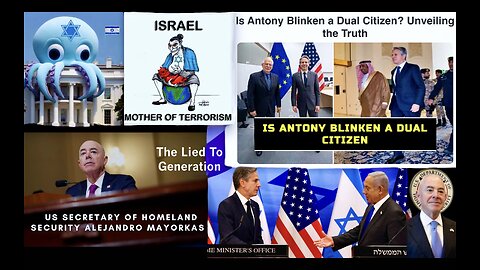 Terrorist Sleeper Cells In USA Traitors Mayorkas Blinken Expose Israel USA Dual Citizenship Danger