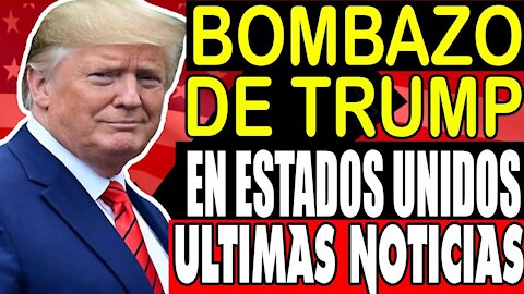 🔴 TRUMP ADVIERTE A ESTADOS UNIDOS, NO TOMARAN LA CASA BLANCA, ALEX SAAB CANTARA ULTIMAS NOTICIAS