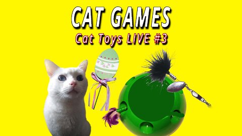 CAT GAMES: Cat Toys Live #3