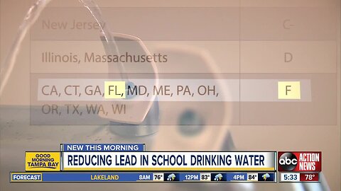 Hundreds of new water filters to be installed in Hillsborough County Schools to stop lead exposure