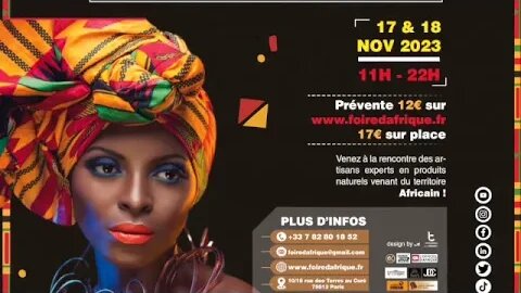 Découvrez le Marché de Noël d'Afrique Paris et offrez vous des cadeaux de Noël uniques et originaux