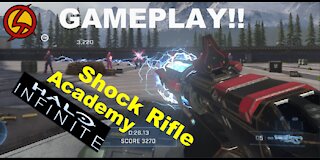 Halo Infinite 2nd Beta - Shock Rifle Challenges - Academy Drills | Showcase