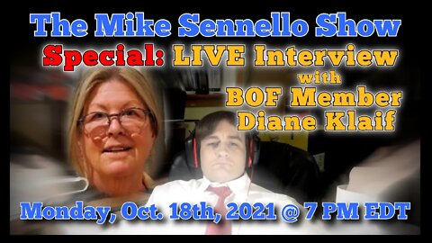 Mike Sennello Show Special: LIVE Interview with BOF Member Diane Klaif