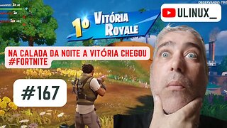 Na calada chegou a vitória , bora pra ilha de #fortnite