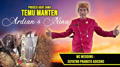 Prosesi sakral adat jawa temu manten ardian nina