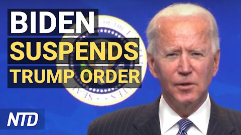 Biden Suspends Trump's Energy Order; Investors More Bullish on China Than US? | NTD Business