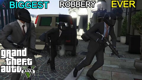 GTA 5 : Mission #14 : Heist the Jewel store