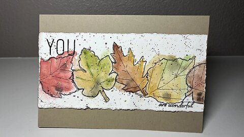 Fall Leaves Greeting Card