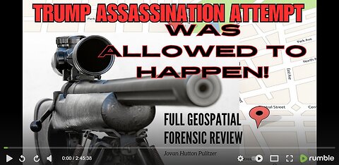 Trump Assassination Attempt Was Allowed To Happen-APPARENT STAND-DOWN ORDER???