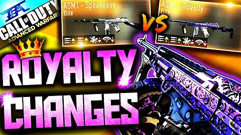 COD AW: "ROYALTY VARIANT SECRETS!" Royalty Elite VS Standard Elites! (Best Elite Guns COD:AW)!