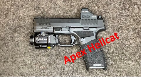 Springfield Hellcat Pro, Apex Trigger Install.