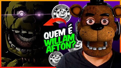 REAGINDO a HISTORIA DE WILLAM AFTON (FIVE NIGHTS AT FREEDY'S) | React Anime Pro