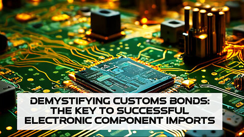 The Ultimate Guide to Customs Bonds for Electronic Component Imports