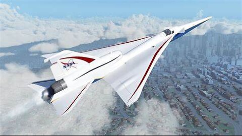 Rollout of the X 59 Quesst Supersonic Plane - January 14