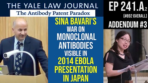 Sina Bavari's war on monoclonal antibodies visible in 2014 ebola presentation in Japan (241.A.2)