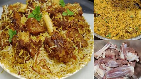 Restaurant style Mutton dum Biryani recipe | mutton dum biryani | mutton biryani recipe