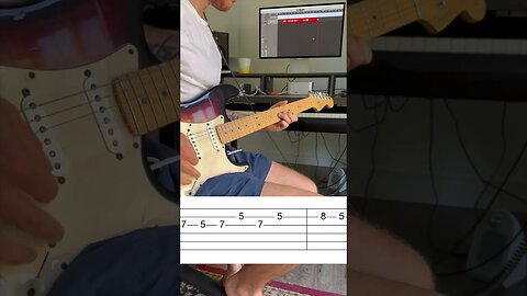 A Minor Pentatonic Run