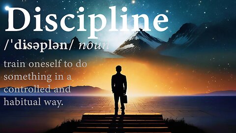 Discipline over Suicide and Escapism.