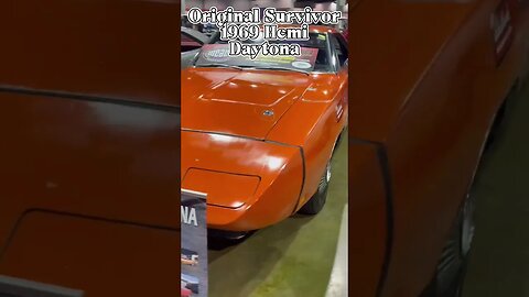 Original Survivor 1969 Dodge Daytona Charger 426 Hemi! #shorts