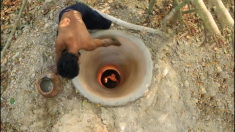 Building The Most Secret House Underground