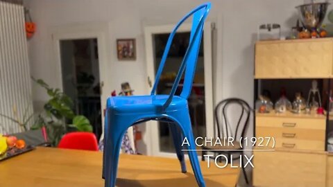 A Chair (1927) by Xavier Pauchard for Tolix