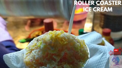 Indian Famous Roller Coaster Ice Cream now in Mirpur-1/Bangladeshi street food/ nams vlog