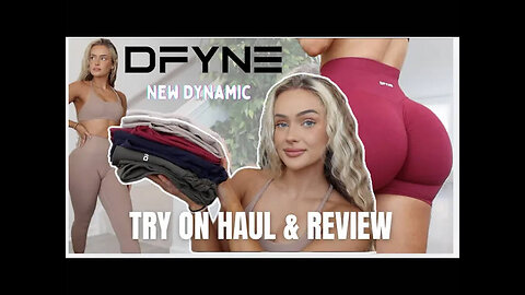 DFYNE Dynamic Collection Try On Haul & Review NEW colors launching 2024 DISCOUNT CODE BAILEY