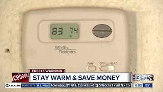 Saving money on heating costs