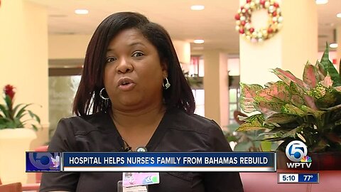 Good Samaritan Medical Center gives nurse from Bahamas funds to help her family rebuild