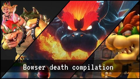 Evolution of #Bowser death compilation #nintendo #mario