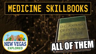 Fallout New Vegas | Medicine Skillbook All Locations Explored