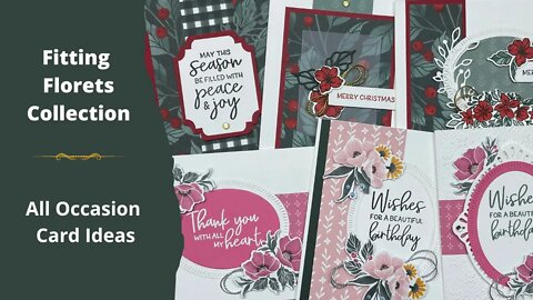 Stampin' Up! Fitting Florets Collection - All Occasions Card Ideas