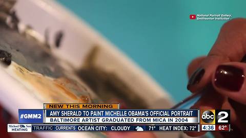 Baltimore artist to paint official portrait of Michelle Obama