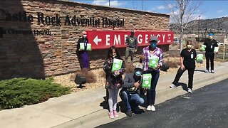 'Protecting those who protect us': Castle Rock family on a mission to give masks to first responders