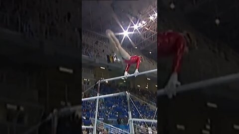 Carly Patterson 🇺🇸 Bars (all around🥇) 2004 Athens Olympics #shorts