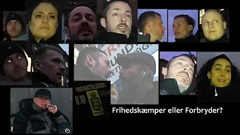 Frihed eller Fascisme? [Pædofili] Demo Copenhagen, Denmark 02.12.2020